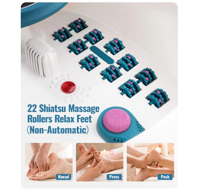 Foot Soaker with Acupressure Massage Points