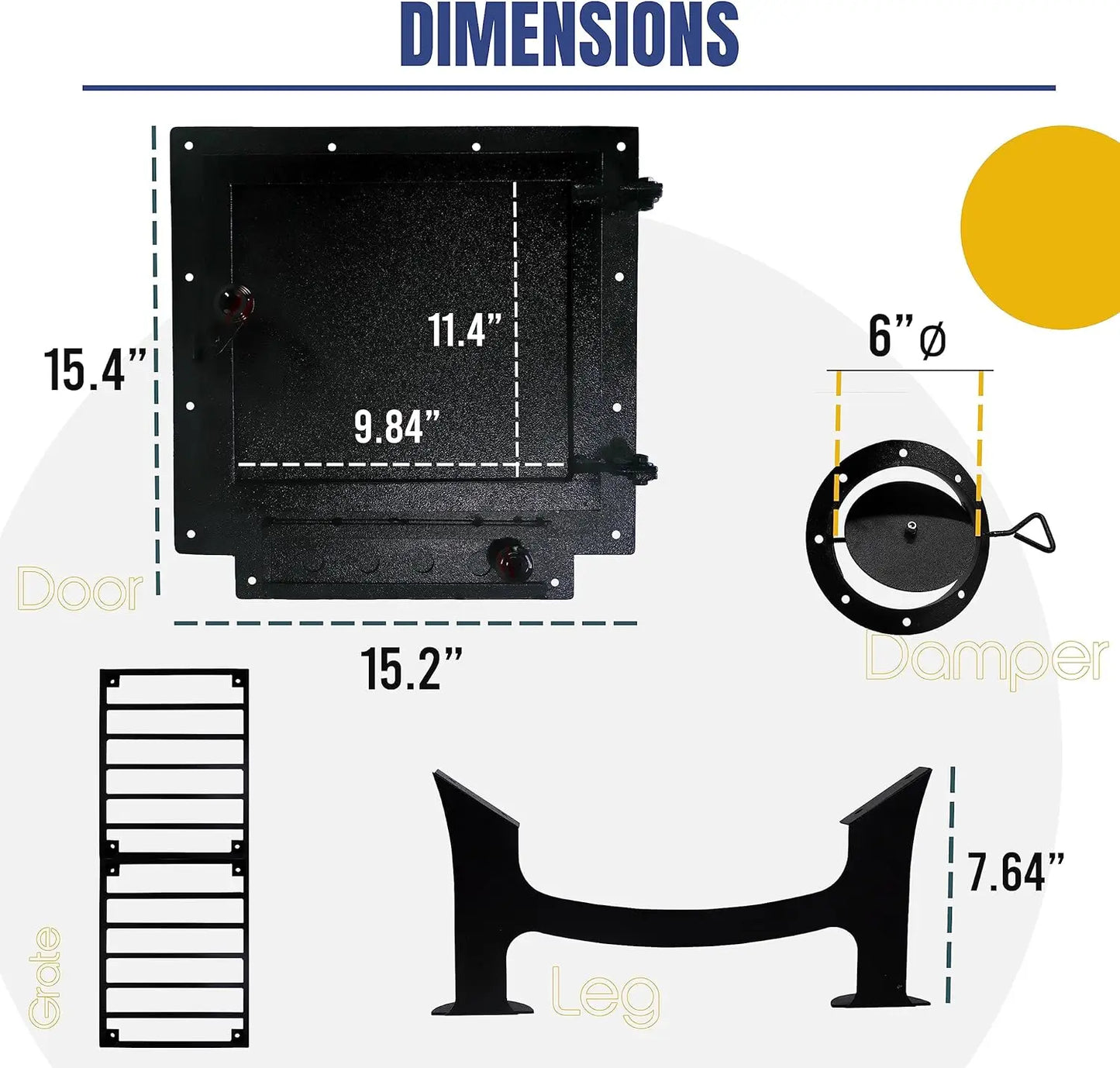 Stove Kit  For x Fire Wood Camp Stove