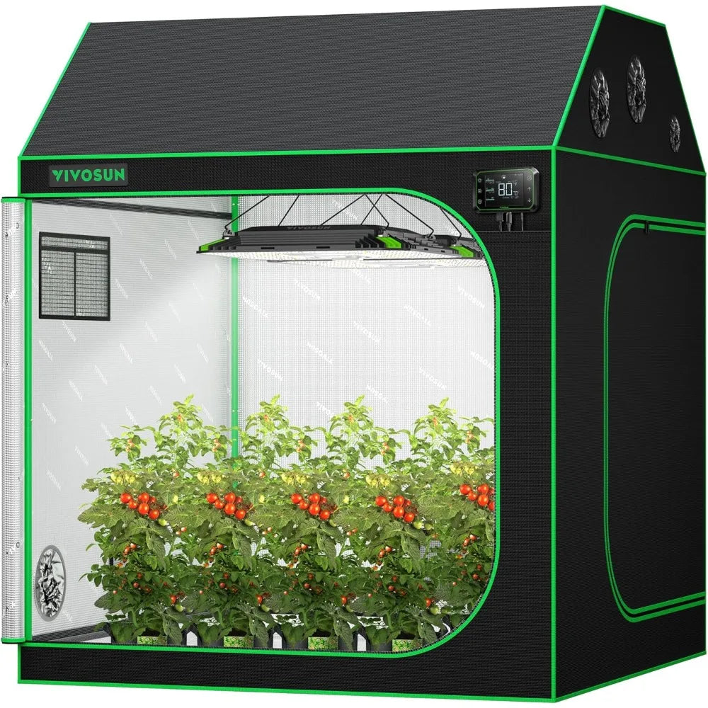 5x5 Grow Tent, 60"x60"x72" Roof Cube