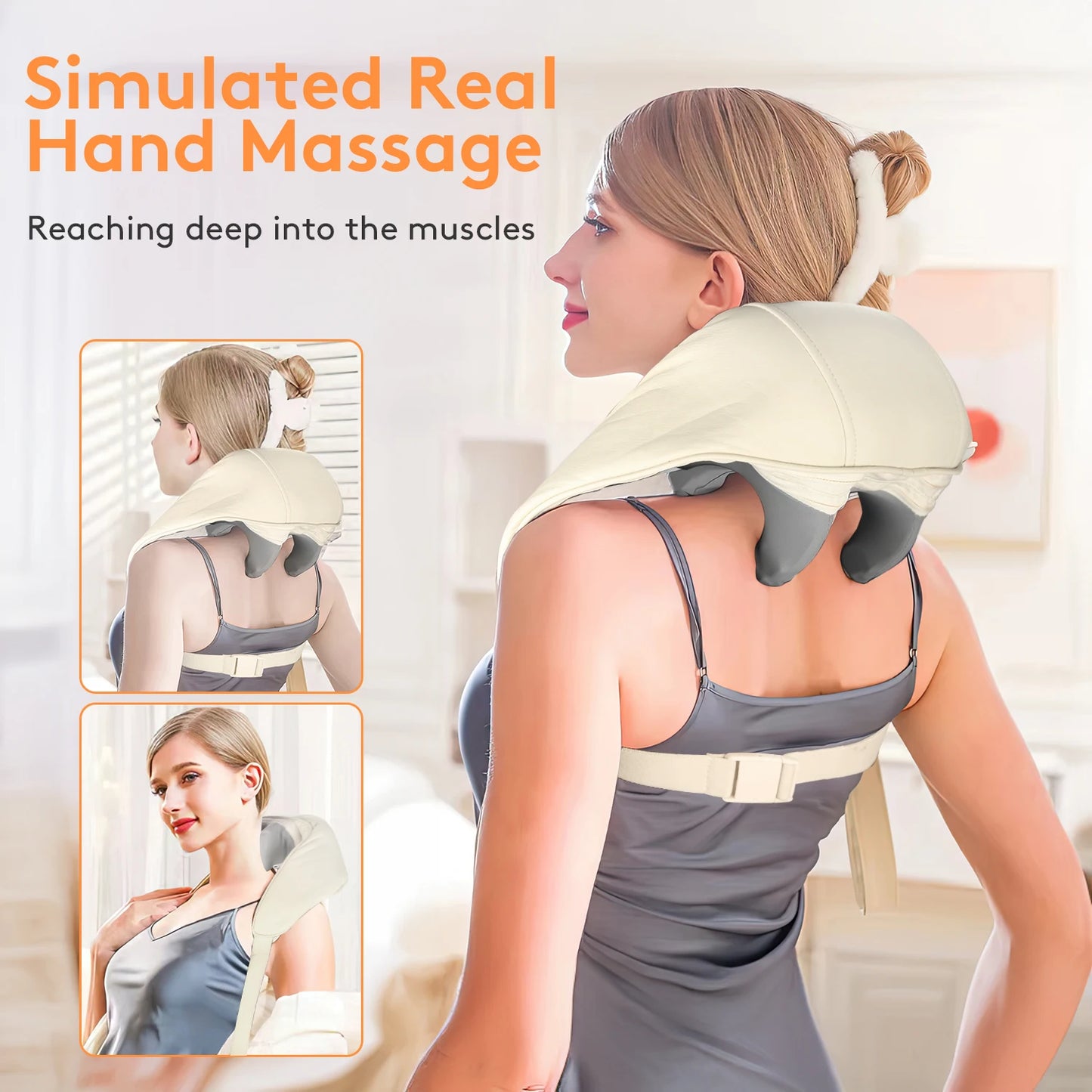 Wireless Neck Shoulder and Back Massager