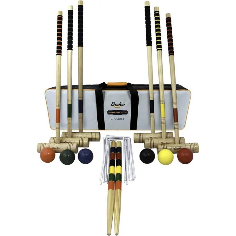 Croquet Volleyball Badminton Combo Set