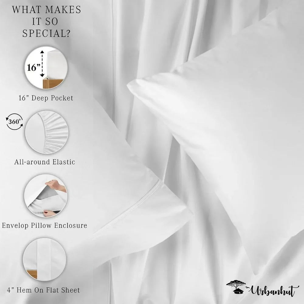 800 Thread Count Sheets Set King Size