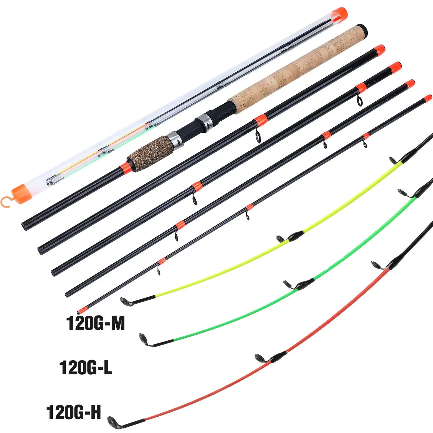 Carbon Fiber Travel Rod Fishing Tackle