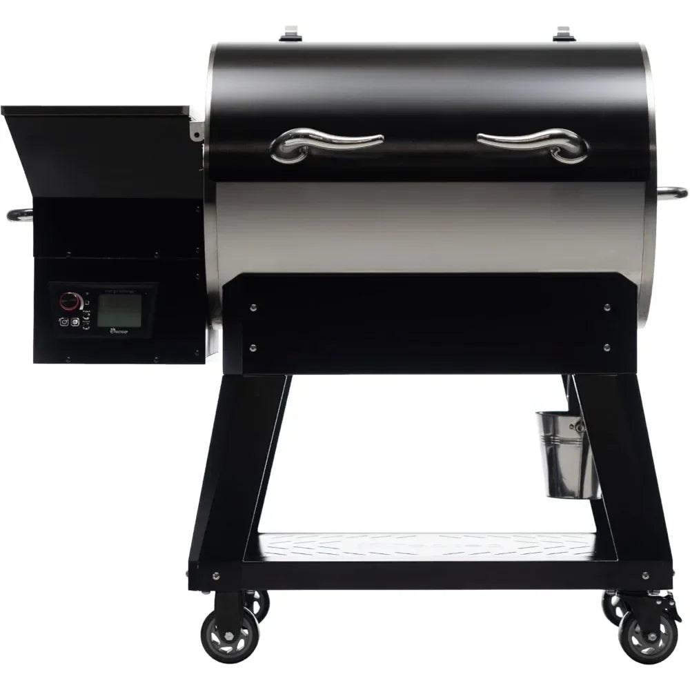 Electric Pellet Smoker Grill Combo, Wi-Fi-Enabled