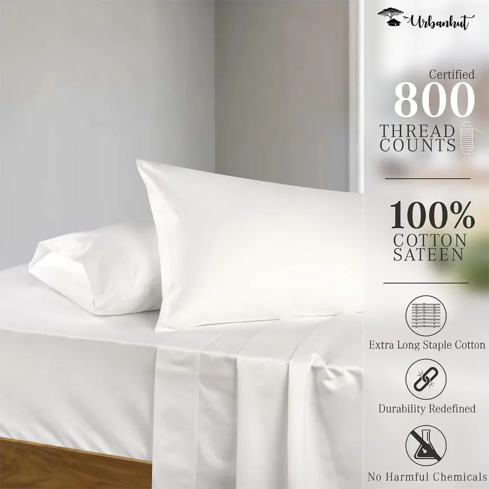 800 Thread Count Sheets Set King Size