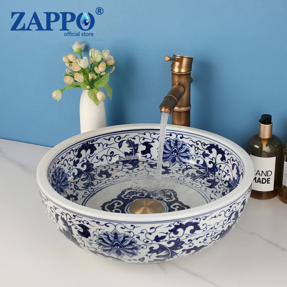 Ceramic Bathroom Vessel Sink