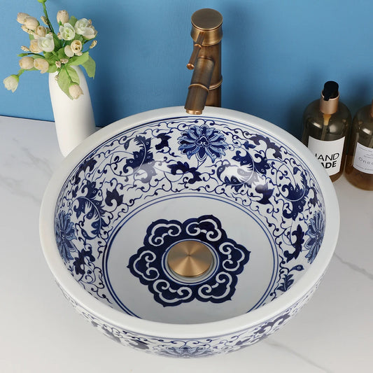 Ceramic Bathroom Vessel Sink