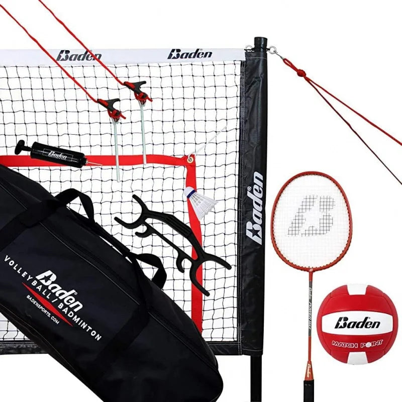 Croquet Volleyball Badminton Combo Set