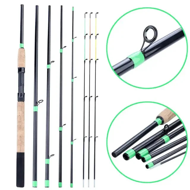 Carbon Fiber Travel Rod Fishing Tackle