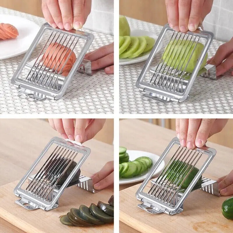 Stainless Steel Boiled Egg Slicer