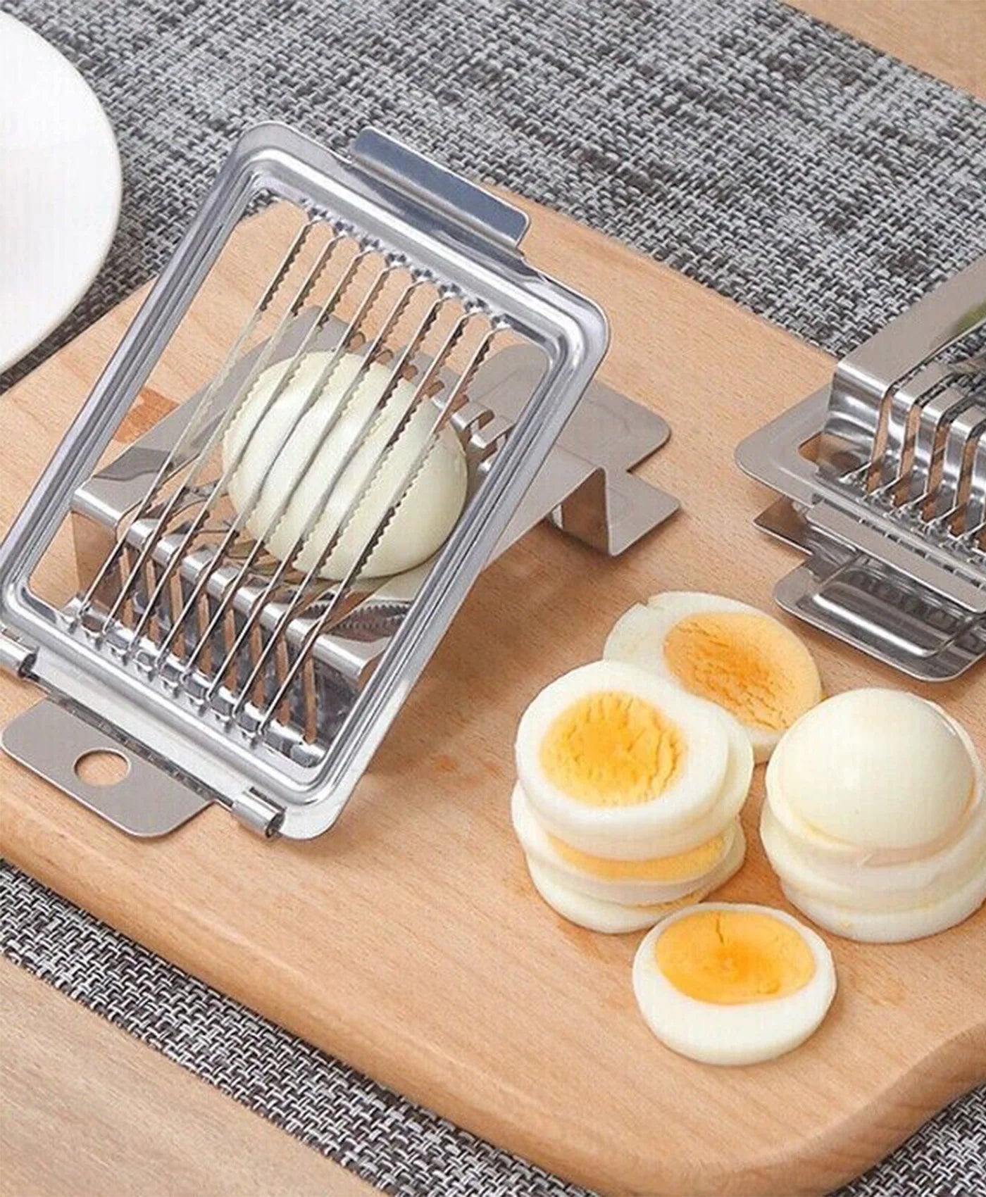 Stainless Steel Boiled Egg Slicer