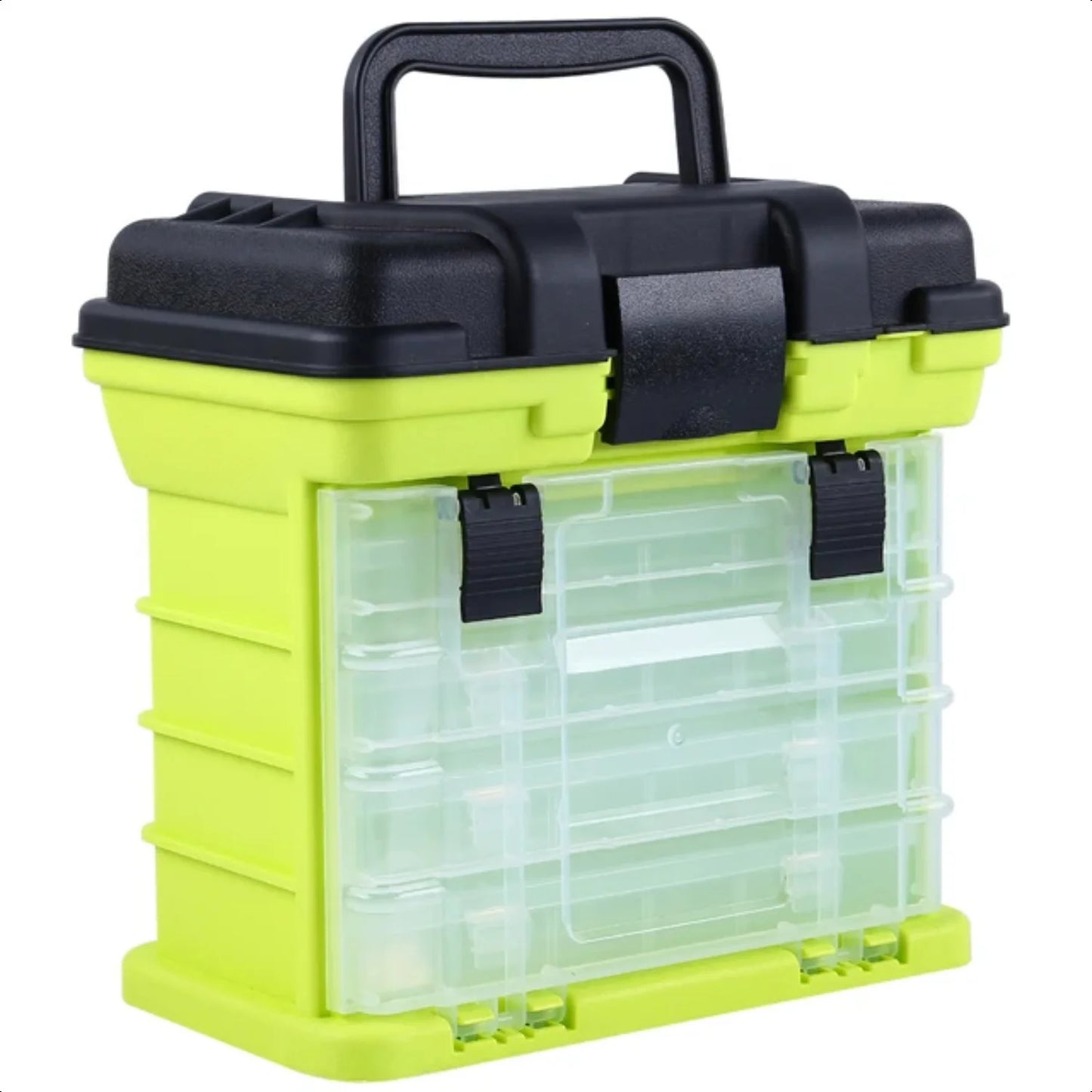 Fishing Tackle Box 4 Layers  With Handle