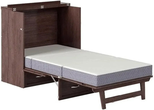 Murphy Bed Chest Twin XL with Built in USB Charger