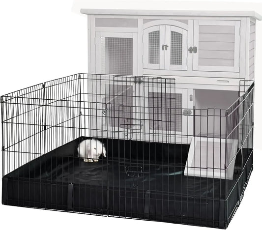 Indoor Outdoor Bunny House on Wheels