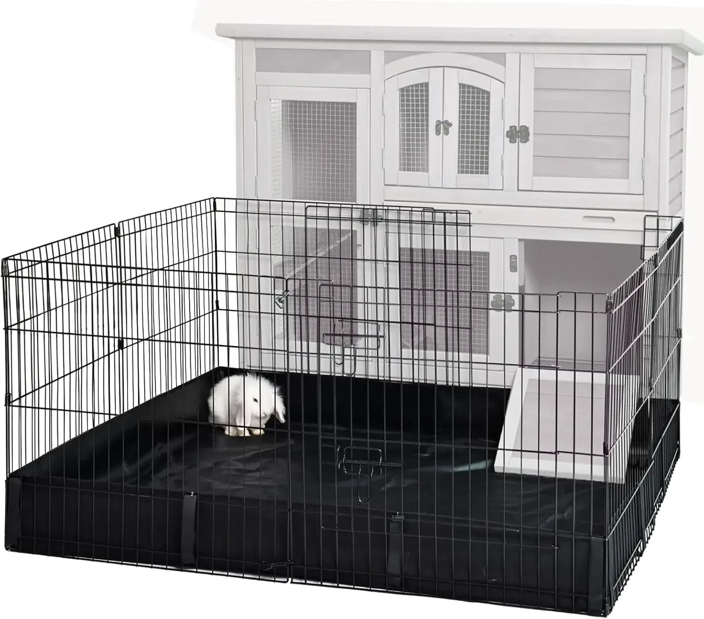 Indoor Outdoor Bunny House on Wheels