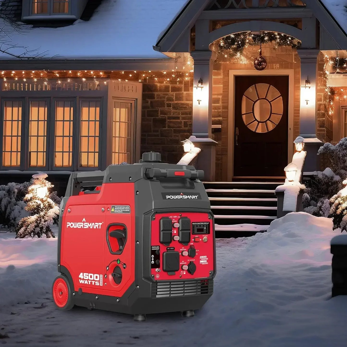 Super Quiet 4500-Watt Portable Inverter Generator