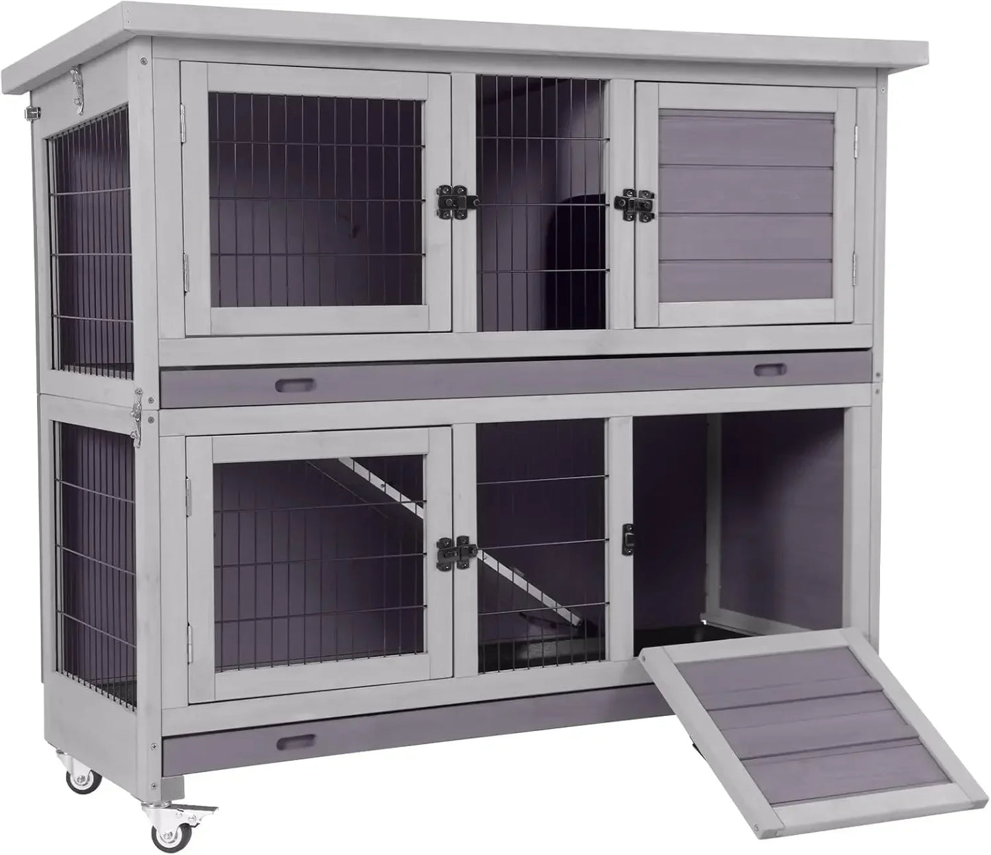 Indoor Outdoor Bunny House on Wheels