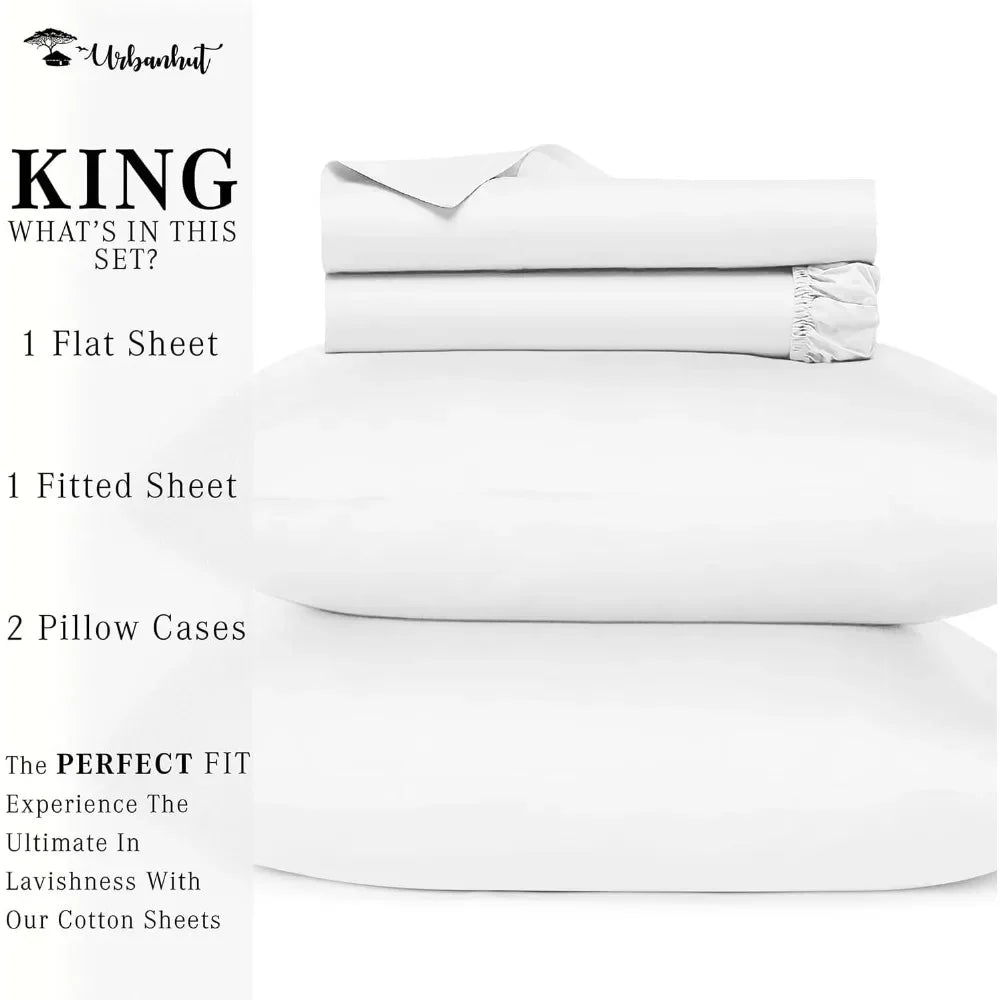 800 Thread Count Sheets Set King Size