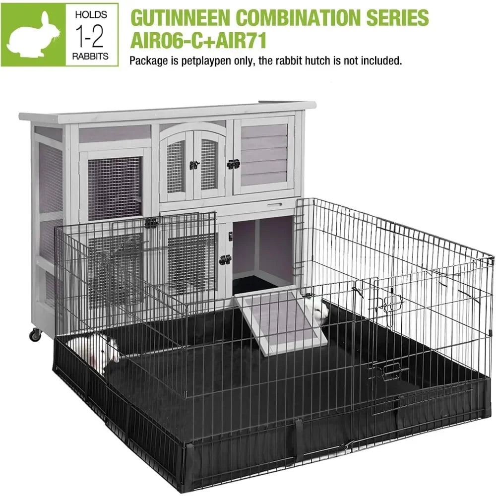 Indoor Outdoor Bunny House on Wheels