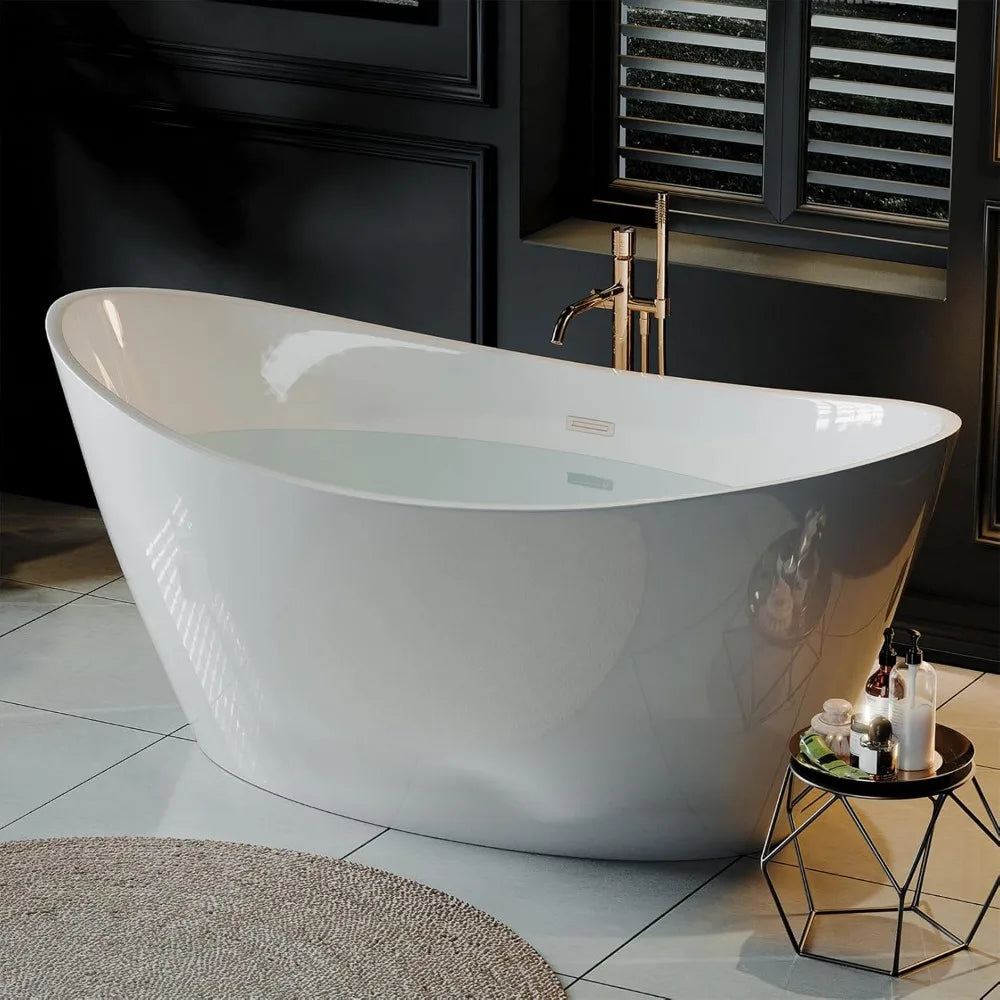 SPA Tub Modern Stand Alone Bathtub.