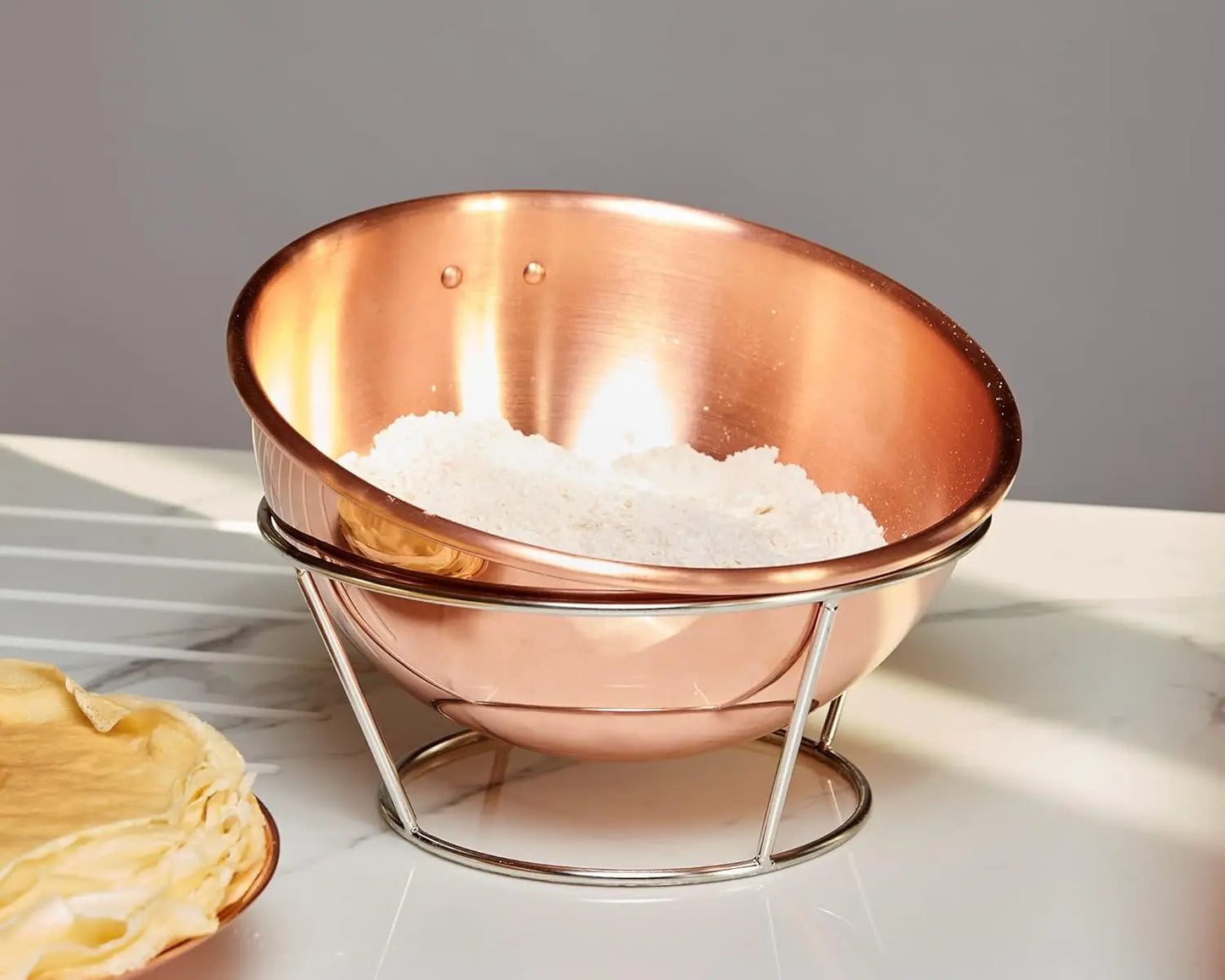 5 Quart Copper Mixing Bowl